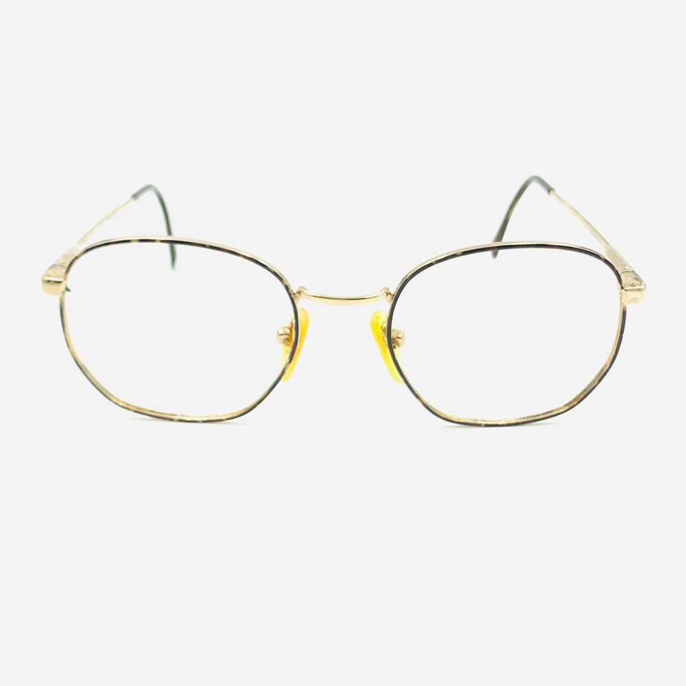 Vintage Berdel Brown Gold Oval Sunglasses Frames